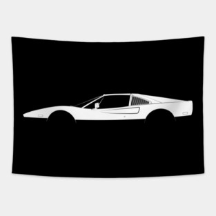 Ferrari 308 GTS Silhouette Tapestry