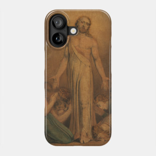 Christ Appearing to the Apostles after the Resurrection by William Blake Phone Case