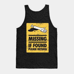 Funny Amputated Missing Arm Amputee Gift Tank Top