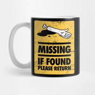 Funny Amputated Missing Arm Amputee Gift Mug