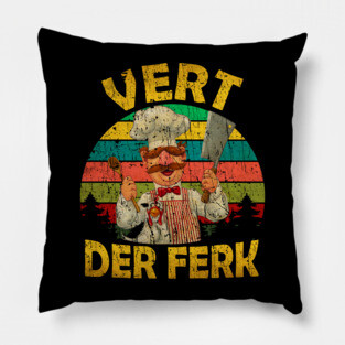 VERT DER FERK COOK VINTAGE Pillow
