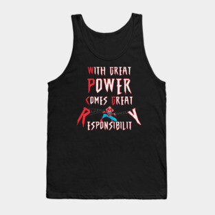 Spiderman Tank Top