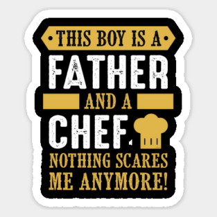 Father and Chef Magnet