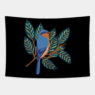Eastern bluebird Tapestry