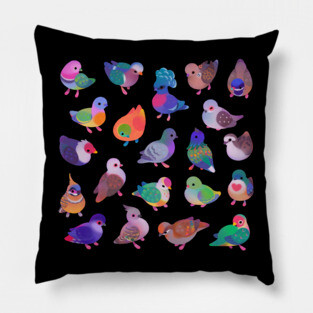 Wild pigeon Pillow