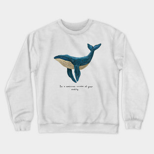 Whale Crewneck Sweatshirt