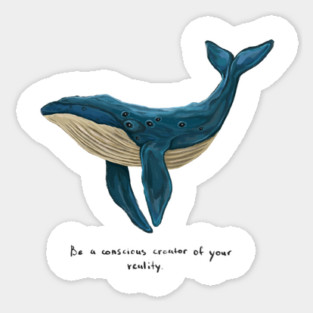 Whale Sticker