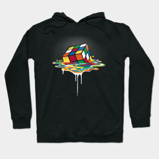 Melted Rubik's Cube Hoodie