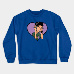 Trent Sick Sad World Daria 90s Cartoon Crewneck Sweatshirt