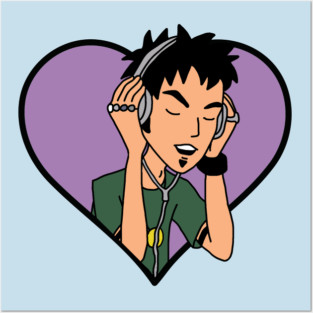 Trent Sick Sad World Daria 90s Cartoon Posters and Art