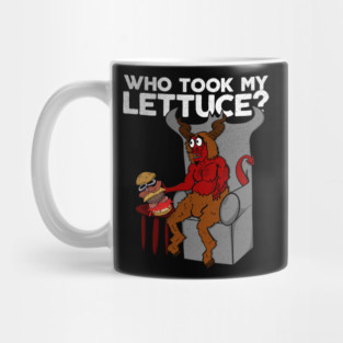 Cartoon Devil Who Took My Lettuce Mug