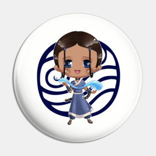 Chibi Katara Pin