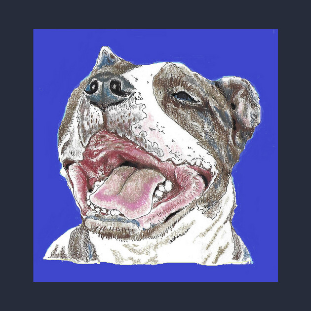 June, the rescue dog. by Dr. Mary