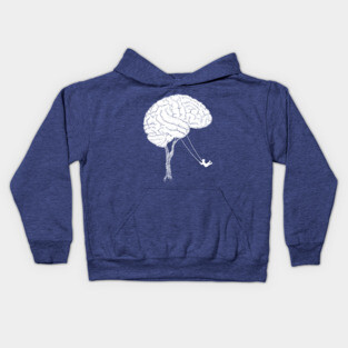 Intelligence having fun Kids Hoodie