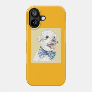 Rescue poodle Phone Case