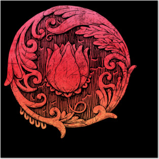 Lotus Flower I Posters and Art