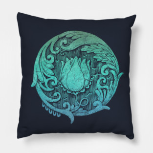 Lotus Flower II Pillow