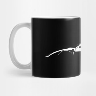 Ferrari F40 Silhouette Mug