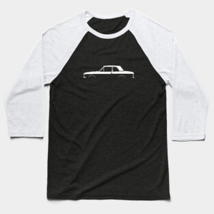 Ford Cortina Mk II Silhouette Baseball T-Shirt