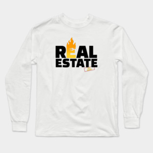 Real Estate Hot Agent Long Sleeve T-Shirt