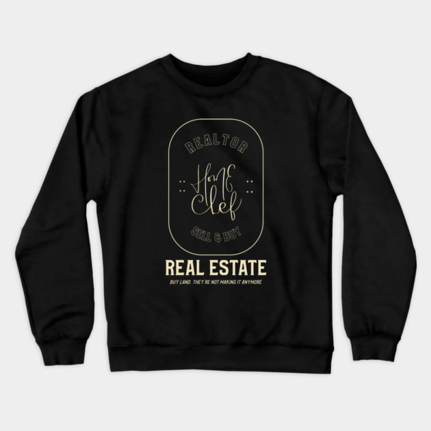 Real Estate Home Chef Crewneck Sweatshirt by REG