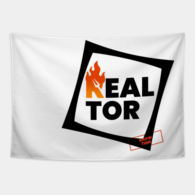 Real Estate Show Time Tapestry by REG