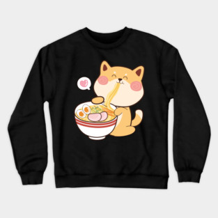 Ramen And Cats Crewneck Sweatshirt