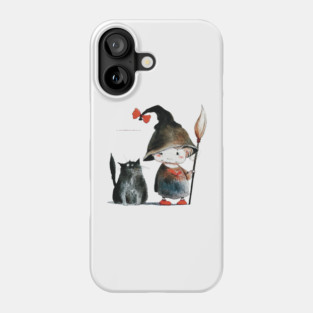 Little witch. Phone Case