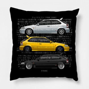 Civic's Ek - Type R Pillow