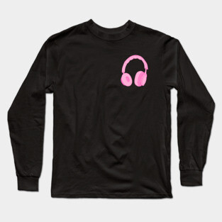 Headphones Long Sleeve T-Shirt