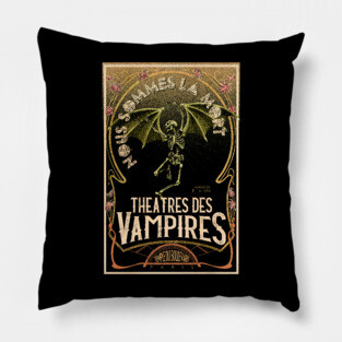 Theater of the Vampires Pillow