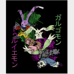 Twin beasts in the champion level Posters and Art