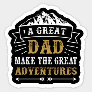 A Great Dad Sticker