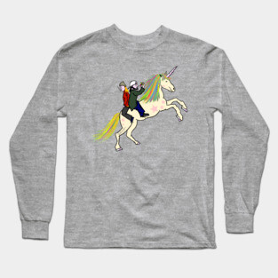 Jay and Silent Bob Unicorn Long Sleeve T-Shirt