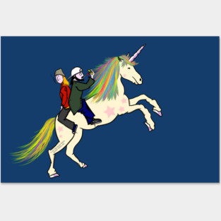 Jay and Silent Bob Unicorn Posters and Art