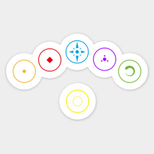 Infinity stones Sticker