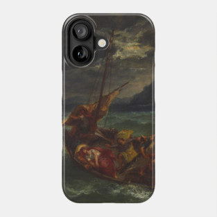 Christ on the Sea of Galilee by Eugene Delacroix Phone Case