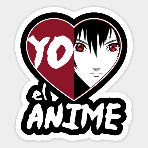 Yo Amo el Anime Face Magnet by creative