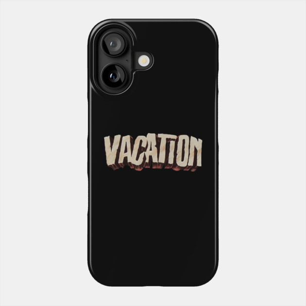 Vacation Phone Case by The Daily Ghost