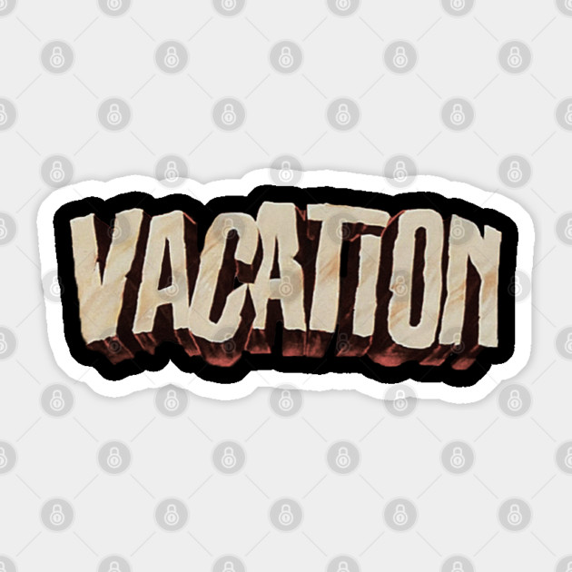 Vacation Sticker by The Daily Ghost