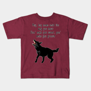 Black Dog Kids T-Shirt
