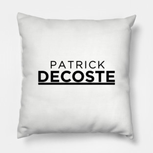 Patrick DeCoste - Logo Pillow
