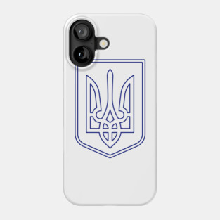 Ukraine trident Phone Case
