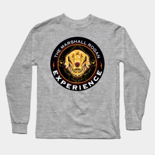 Th Marshall Joe Rogan Experience Logo Parody. Long Sleeve T-Shirt