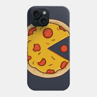 Pac-Man Parody Pizza Man Phone Case