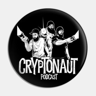 The Cryptonaut Podcast Group Logo Pin