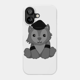 Leather Wolf Phone Case