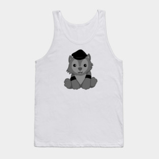 Leather Wolf Tank Top