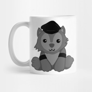 Leather Wolf Mug