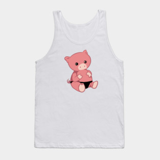 Leather Pig Tank Top